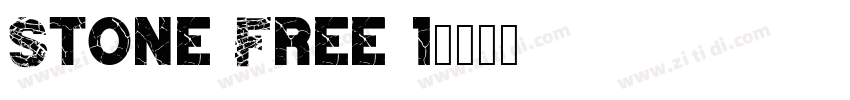 Stone Free 1字体转换